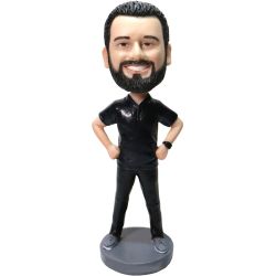 Custom Casual Male Bobblehead Gift
