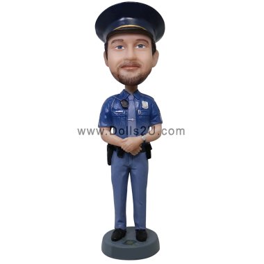 Custom Police Officer Bobblehead, Gift for Police Officer Bobbleheads