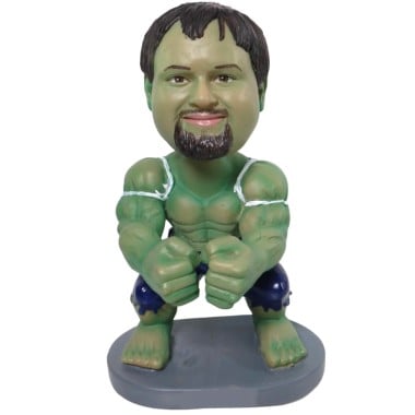 (image for) Custom Hulk Style Bobblehead Gift For Him