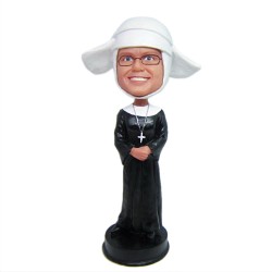 (image for) nun bobblehead gift