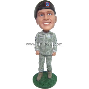 (image for) Custom Military Bobblehead