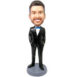 Customize Groomsman Bobblehead Gift