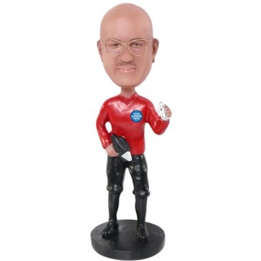 (image for) Custom Bobblehead Star Trek Captain Kirk With Your Face