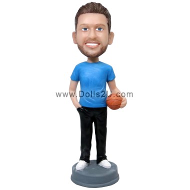  Custom Male Basketball Player Bobblehead Item:55298