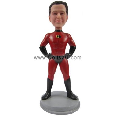 (image for) Boss's Day Gift Custom Super Boss Superhero Bobblehead