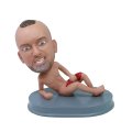 Custom Bobbleheads Nude Guy With Towel