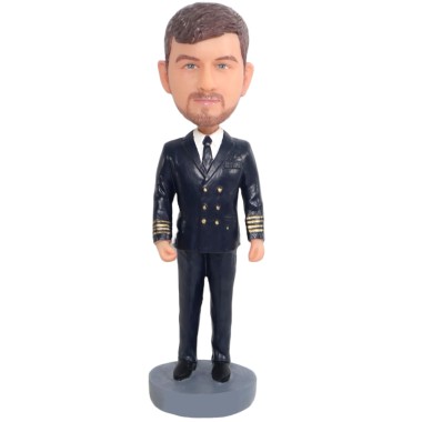 (image for) Custom Capt Bobblehead Gift
