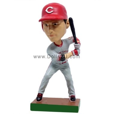  Custom Left Handed Baseball Hitter Bobblehead Item:13680