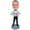 bobblehead boss gift- your logo on the chest
