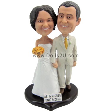 (image for) Custom Wedding BobbleheadsGifts Personalized Bobbleheads for the Special Someone as a Unique Gift Idea