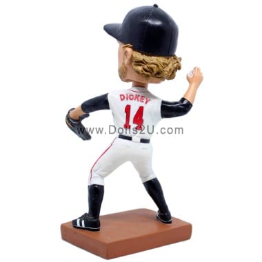 (image for) Custom Baseball Pitcher Bobblehead from Your Photos, We Can Do Any Uniform You Want