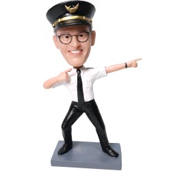 Creative Personalized Bobblehead Gift for Pilot
