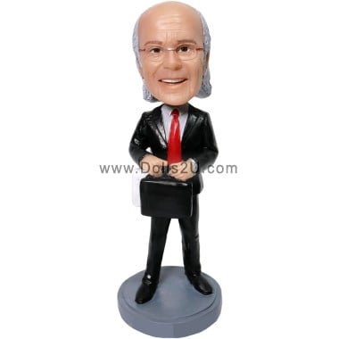  Custom Boss In A Hurry Bobblehead Item:10073