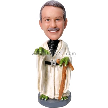 Custom Star Wars Yoda Bobblehead with Your Face