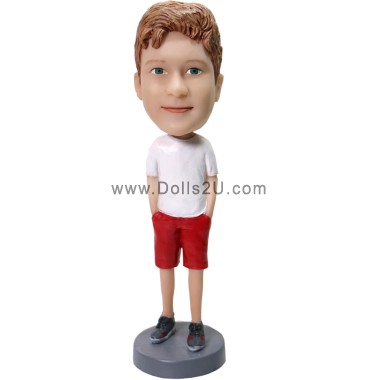  Custom Bobblehead Gift For Boy Item:10098