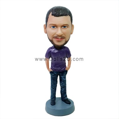  Personalized Creative Male Bobblehead Gift For Him Item:13580