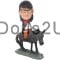 (image for) Custom Cusotm Bobblehead Cowgirl Riding Pony Horse Item:4121604