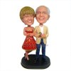 Valentine's Day Gifts Custom Bobbleheads Couple in Suit and Dress Anniversary Gifts for couple