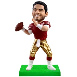 custom football player bobblehead