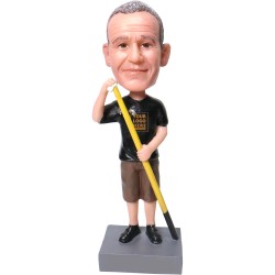 (image for) Billiards Player Snooker Pool Bobblehead
