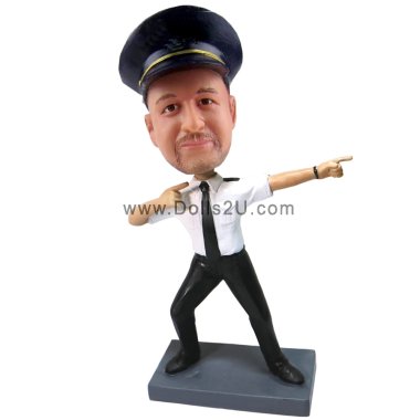 Creative Personalized Bobblehead Gift for Pilot Bobbleheads