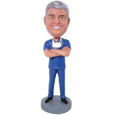 (image for) custom bobblehead doctor gift