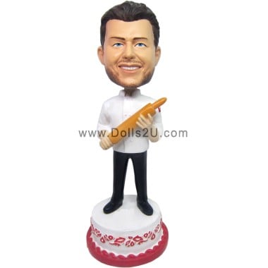 (image for) Custom Baker Bobble Head