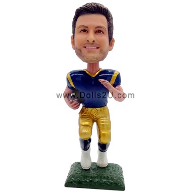 (image for) Custom Football Player Bobblehead