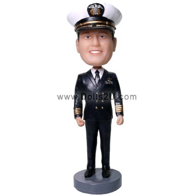 Custom Capt Bobblehead Gift