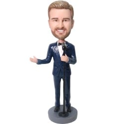  Custom Male Singer Bobblehead