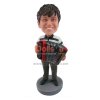 Custom Accordion Player Bobblehead Gift For Accordionist