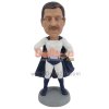 Father's Day Gifts Custom Super Dad Bobblehead In Any Color Cloak And Logo Superman Custom Bobbleheads