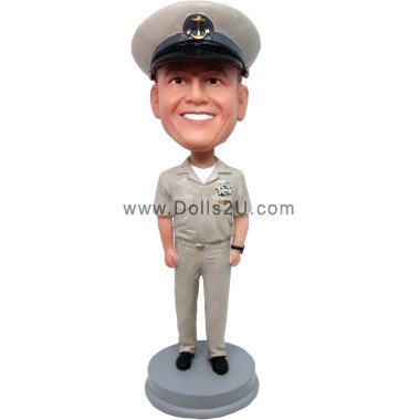 (image for) Personalized U.S. Navy Chief Petty Bobblehead