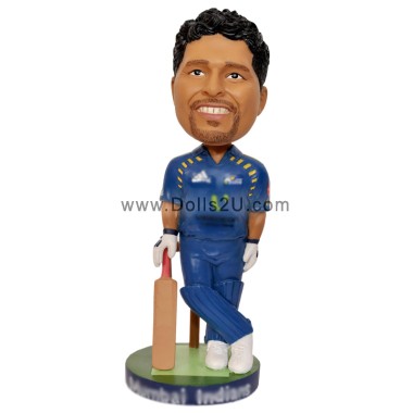 (image for) Custom Cricket Player Cricketer Bobbleheads Any Team Color And Logo