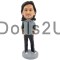 (image for) Personalized Creative Photo 3D Bobblehead Gift For Men Item:13026