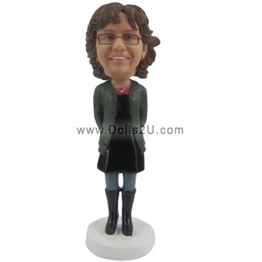  Custom Bobblehead For Mom Mother's Day Gift Ideas Item:12993