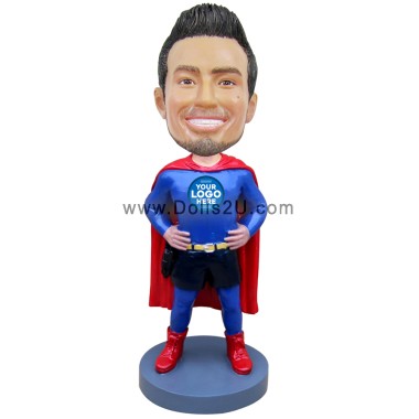 (image for) Custom Superhero Bobblehead - Father's Day Gifts Boss's Day Gift