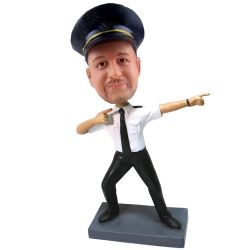 Creative Personalized Bobblehead Gift for Pilot