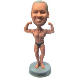 Bodybuilding Bobblehead /Gym Bobble Head Muscle Man