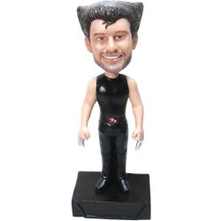 Personalized X men Wolverine Bobblehead with Your Face