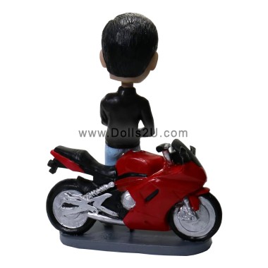 (image for) Motorbike Rider Bobblehead Gift