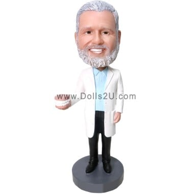 (image for) Personalized Dentist Bobblehead Unique Gifts For Male Dentists