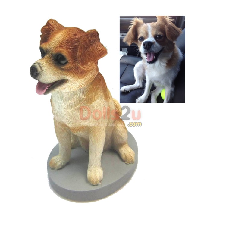 Fully Custom Made Dog Bobblehead Pet Dashboard Bobblehead [53183