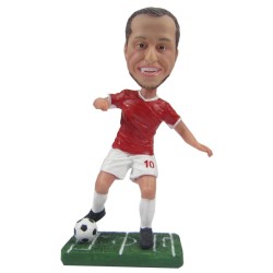 Soccer Player Dribbling