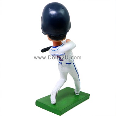 (image for) Personalized Bobblehead Baseball Player Swinging the Bat