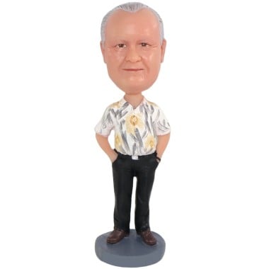 (image for) Custom Photo 3D Bobblehead Gift For Him