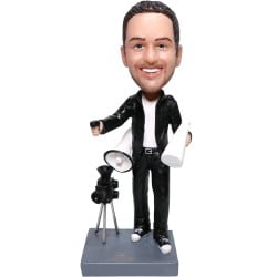 (image for) Custom Bobblehead Male Film Director