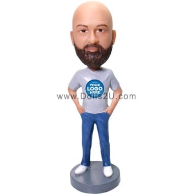  Creative Custom Bobblehead Gift For Dad Item:25967