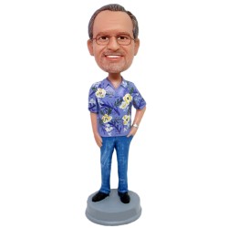 Male in Hawaiian Shirt