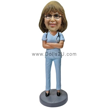 (image for) Personalized Nurse Bobblehead